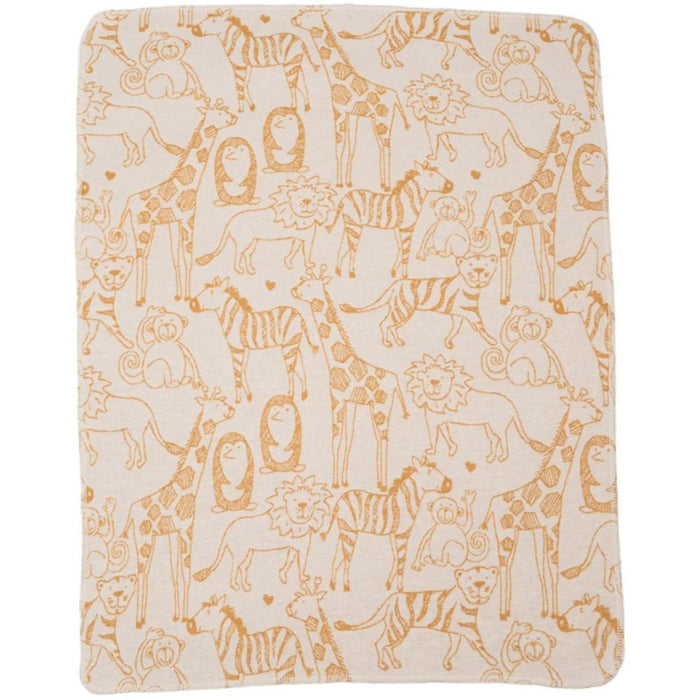 Juwel Flannel Blanket - Safari Animals