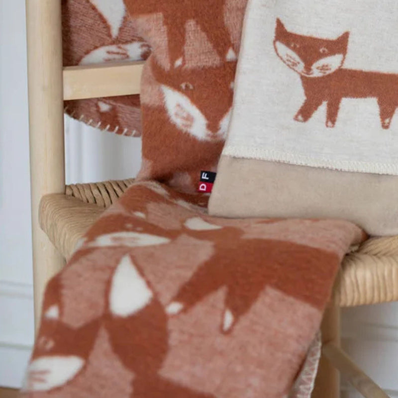 Mila Baby Velour Blanket - Pack of Foxes