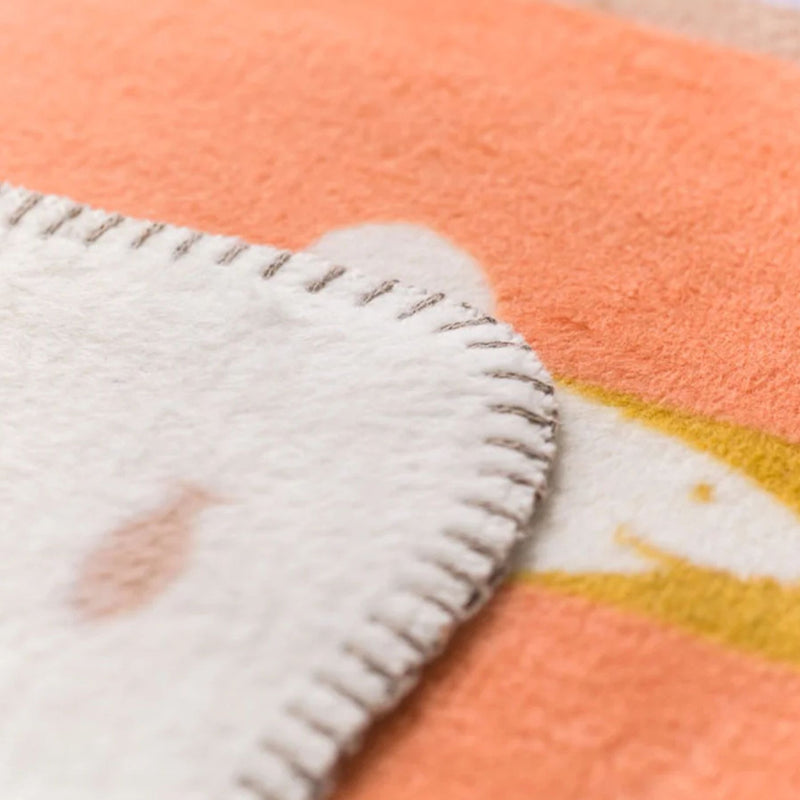 Mila Baby Velour Blanket - School of Fish