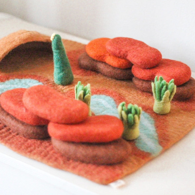 Felt Desert Canyon Play Mat