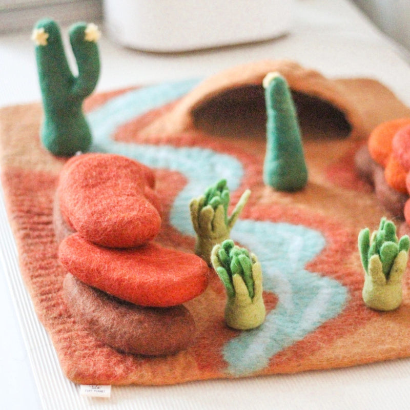 Felt Desert Canyon Play Mat