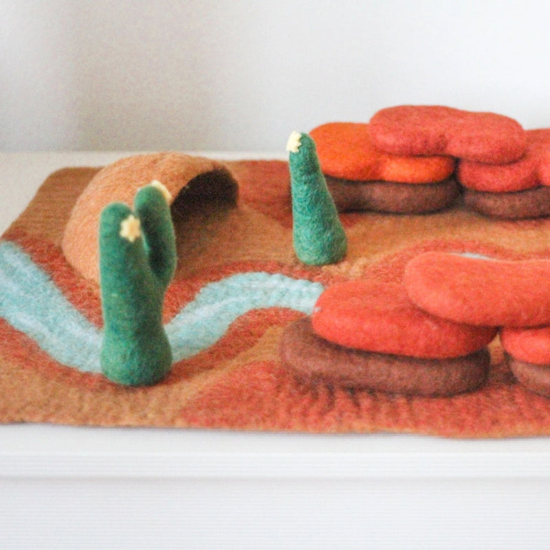 Felt Desert Canyon Play Mat