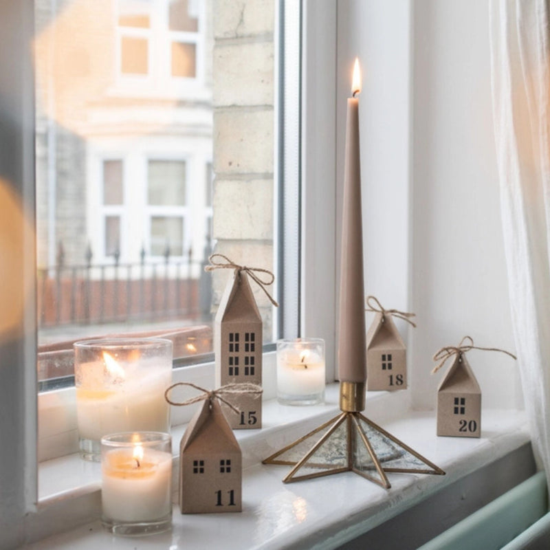 DIY Advent Calendar Houses Kit