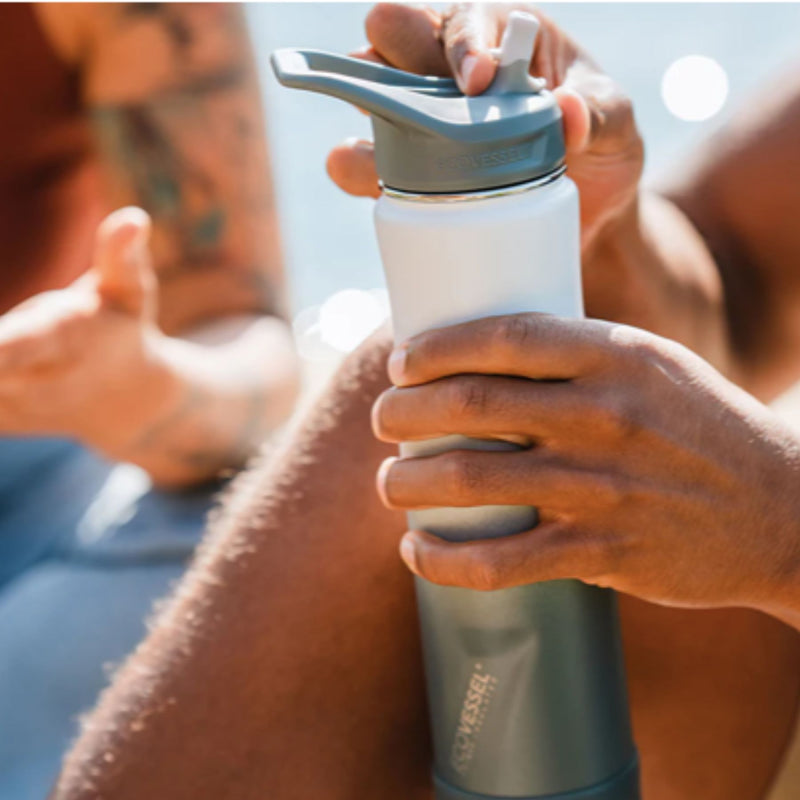 The Summit - 24 oz Bottle with Straw Top