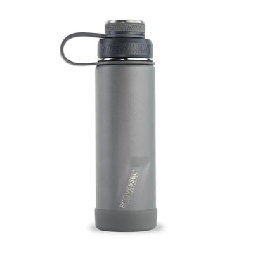 EcoVessel Boulder 20 oz Insulated Water Bottle w/ Strainer Vapor Wave