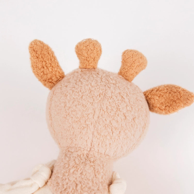 Organic Leonie Giraffe Doudou Pocket