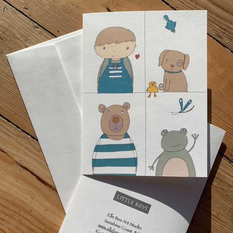 Little Boys Birthday Card
