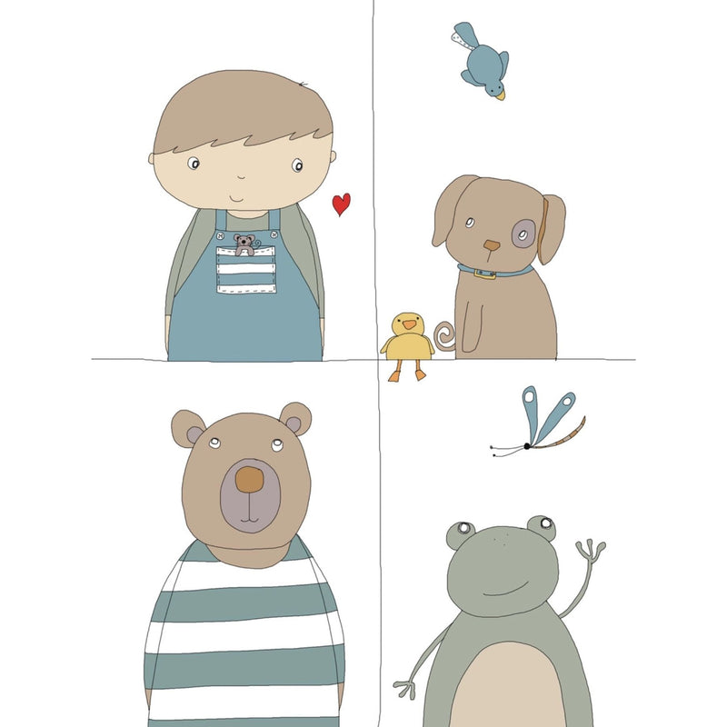 Little Boys Birthday Card