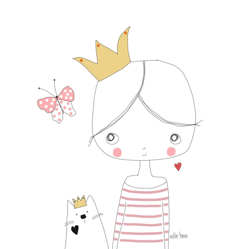 Matching Crowns Birthday Card