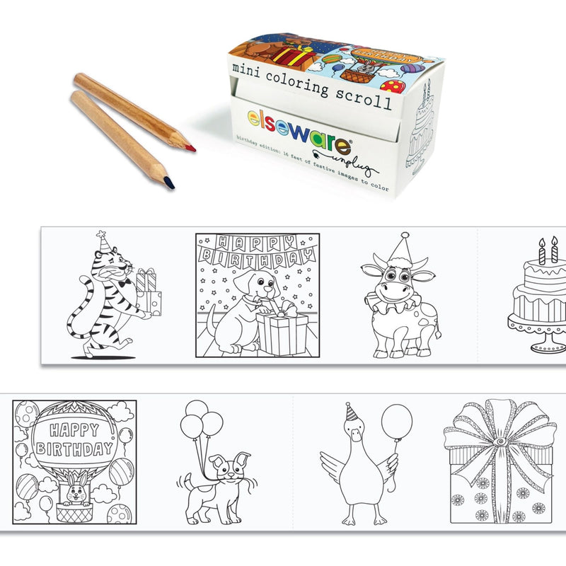 Mini Colouring Scroll