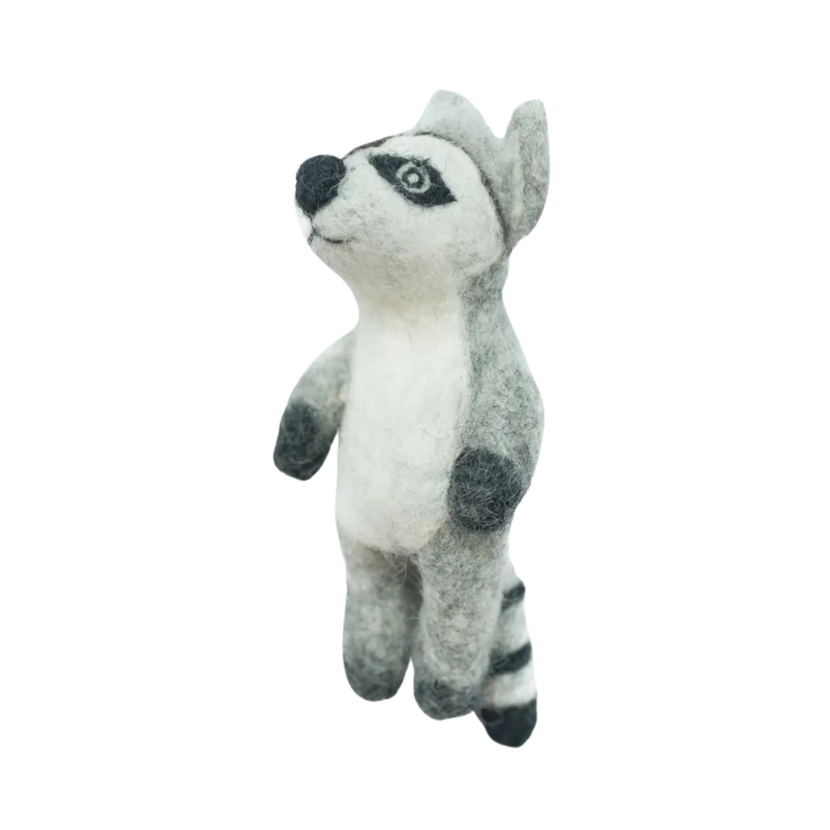 Felt Raccoon Finger Puppet — Simply Green Baby