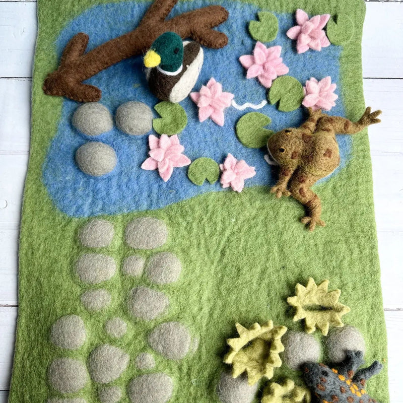 Felt Pond Play Mat