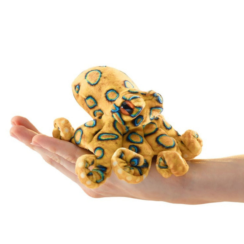 Mini Blue-Ringed Octopus Finger Puppet