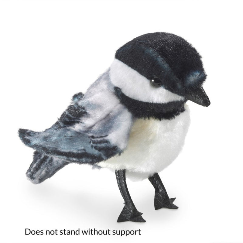 Mini Chickadee Finger Puppet