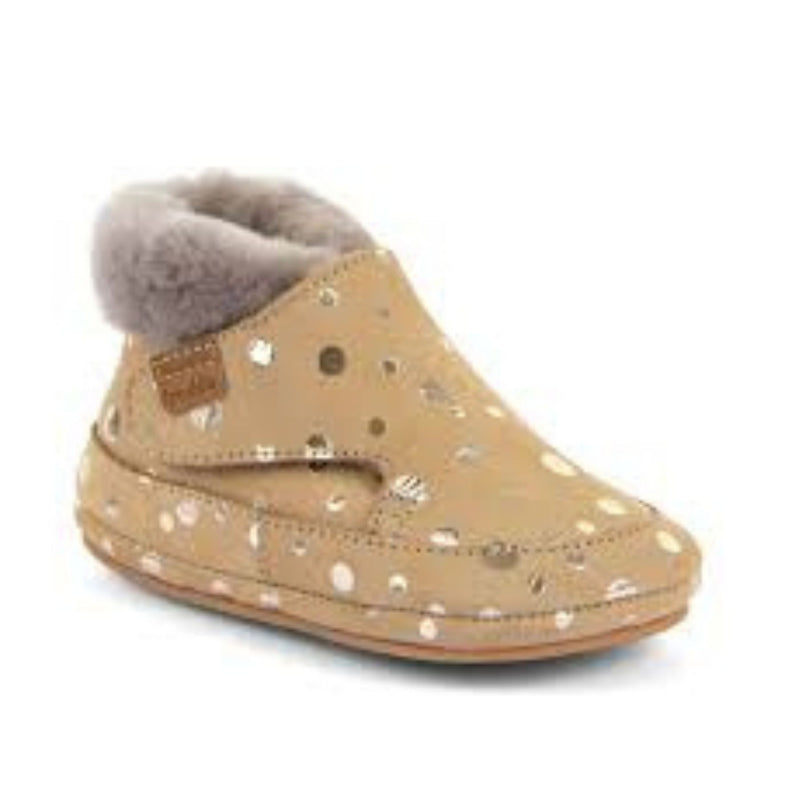 Barefoot Furry Prewalkers Single Velcro