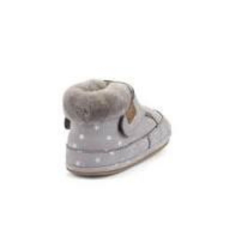 Barefoot Furry Prewalkers Single Velcro