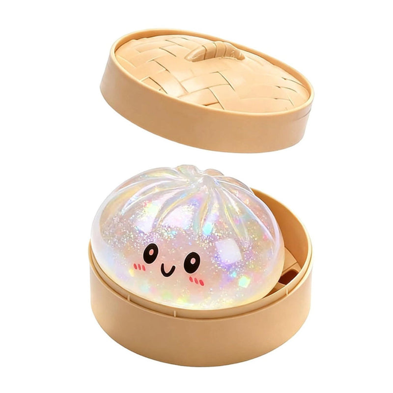 Glitter Sugar Dumpling Shaped Squishy