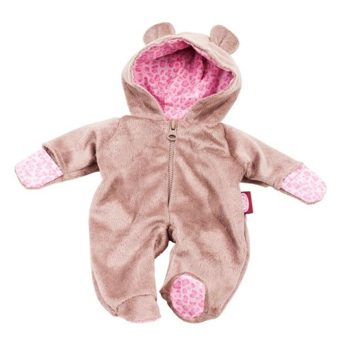 One-Piece Teddybear Sleeper for Baby Doll