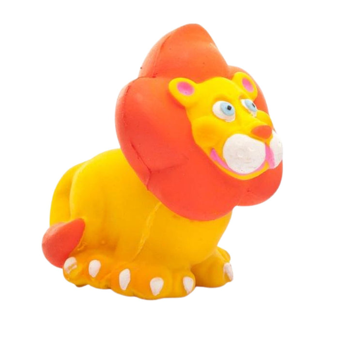 Natural Rubber Toy - Mini Safari Set with Squeaker