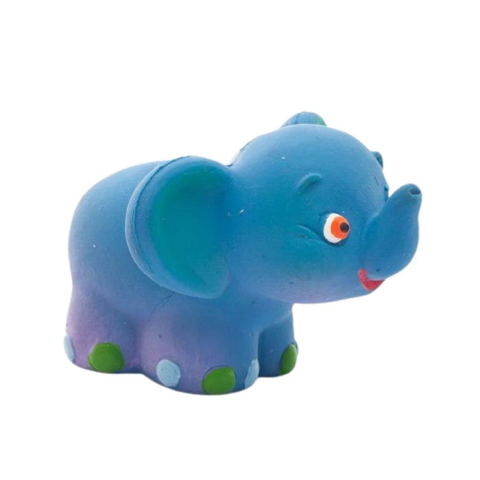 Natural Rubber Toy - Mini Safari Set with Squeaker