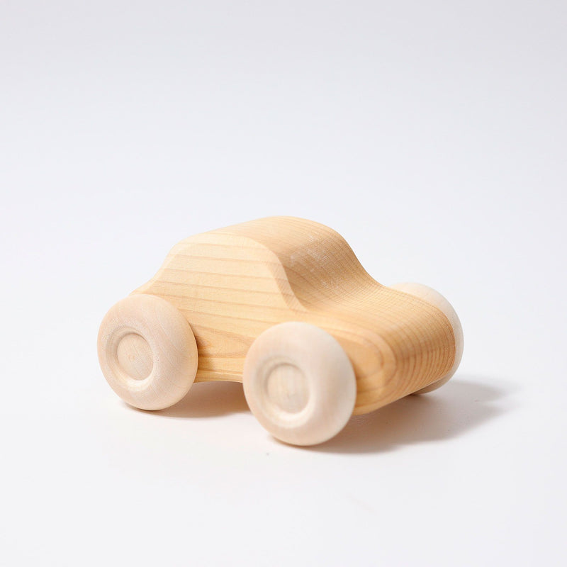 Wooden Car, Natural