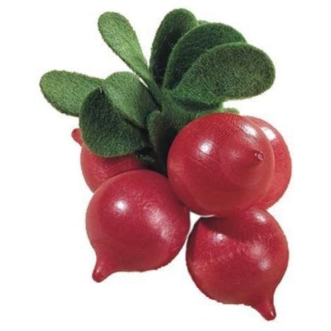 Haba Wooden Play Food, Bunch of Radishes-Simply Green Baby
