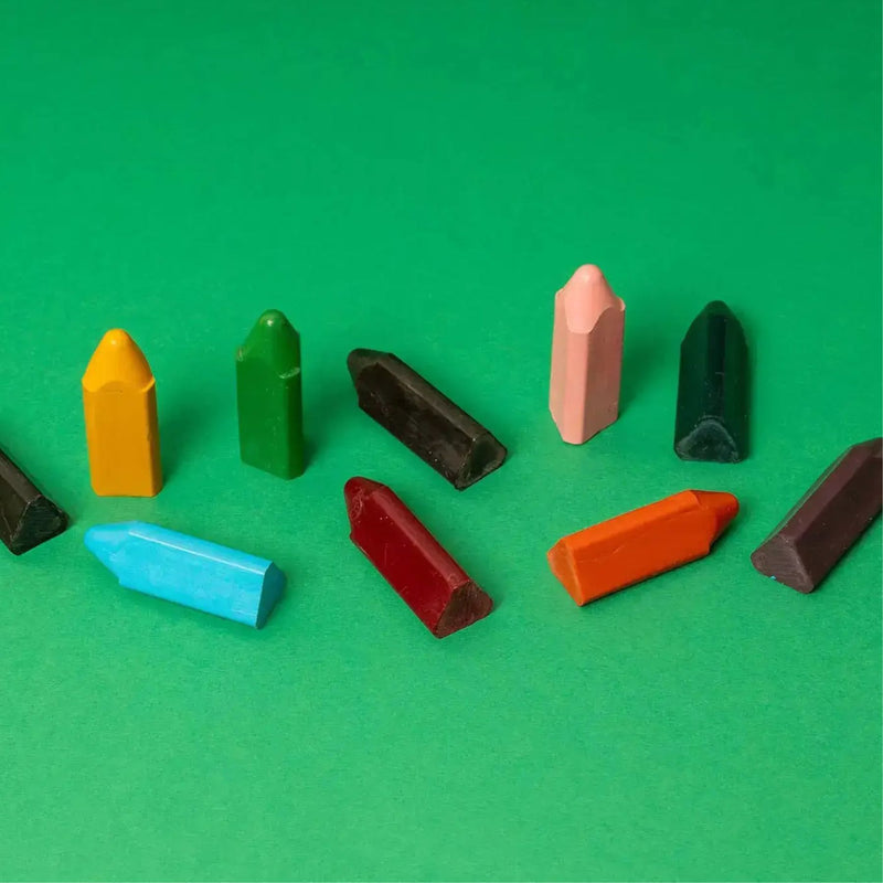 Triangles Beeswax Crayons