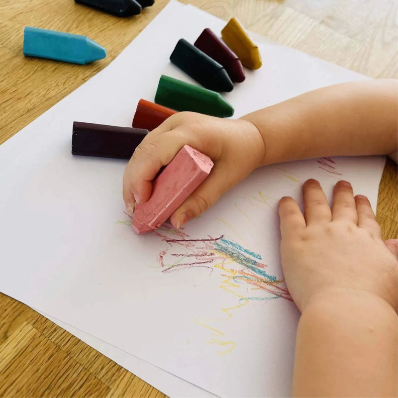 Triangles Beeswax Crayons