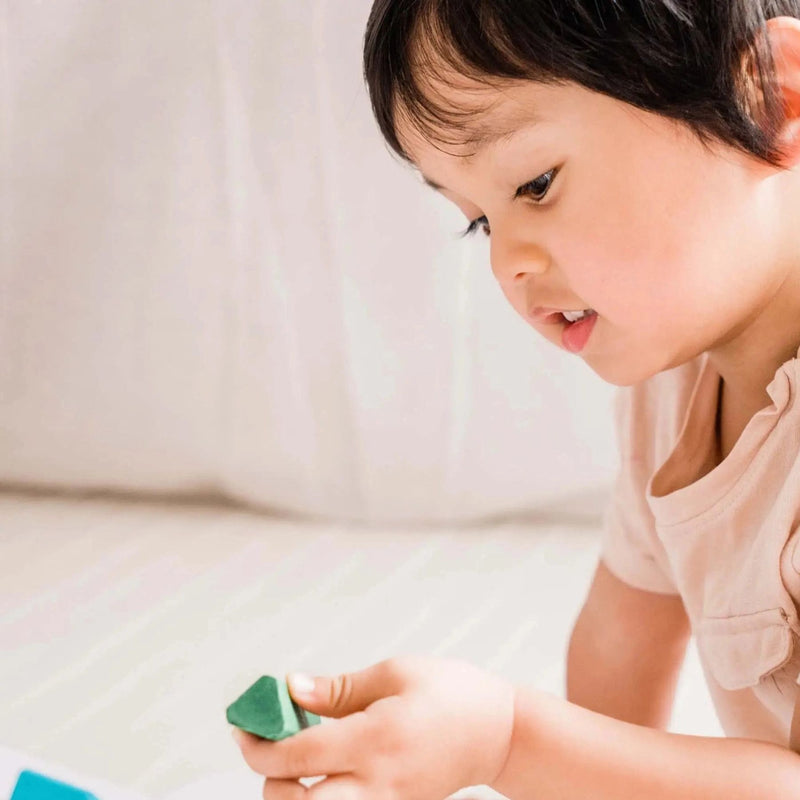 Triangles Beeswax Crayons