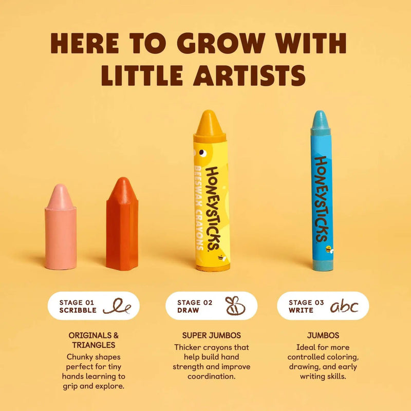 Beeswax Crayons