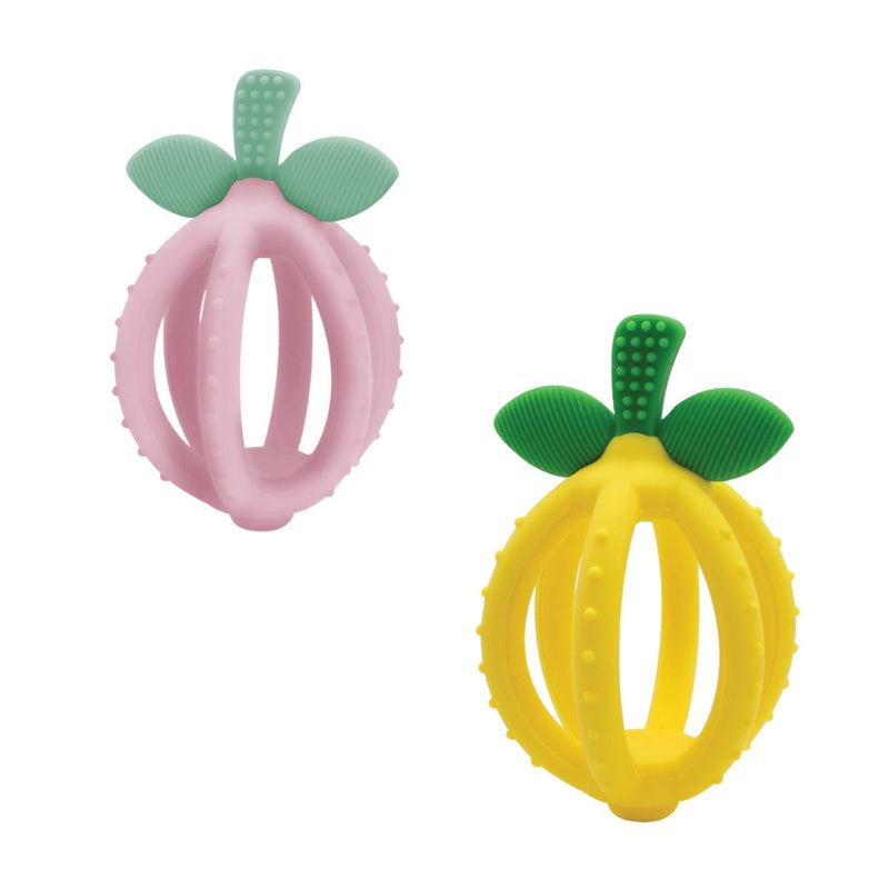 Bitzy Biter Teething Ball + Training Toothbrush