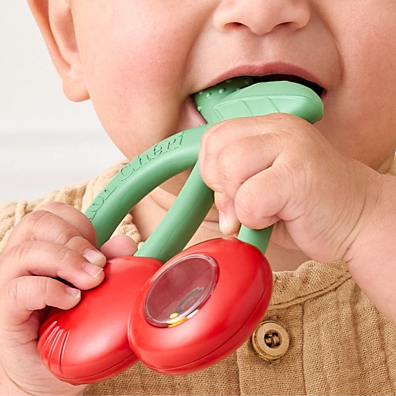 Bitzy Shake Silicone Teether + Rattle