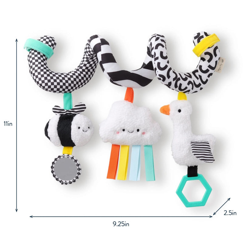 Bitzy Spiral Car Seat Activity Toy