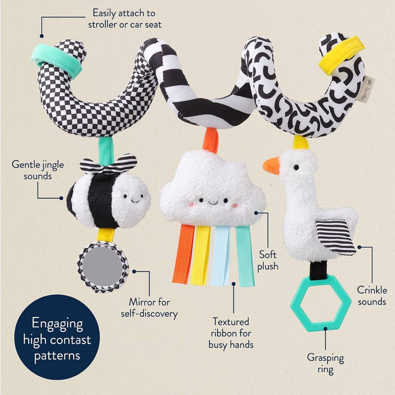 Bitzy Spiral Car Seat Activity Toy