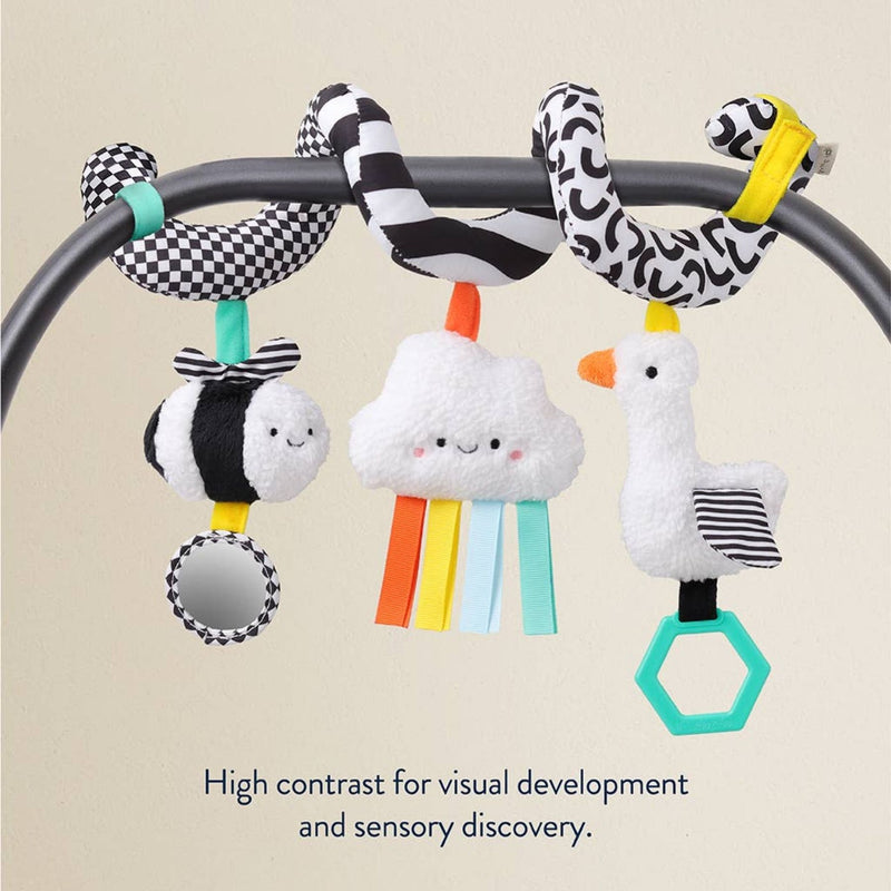 Bitzy Spiral Car Seat Activity Toy