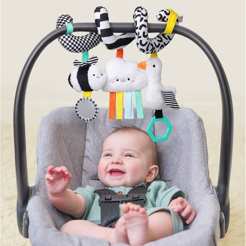Bitzy Spiral Car Seat Activity Toy