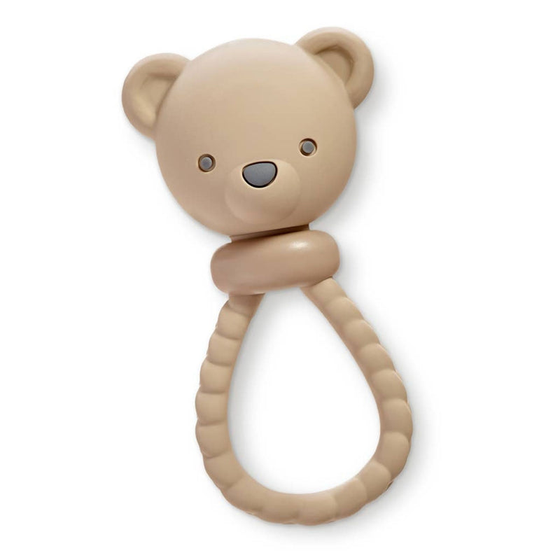 Shake + Smile Silicone Rattle Teether