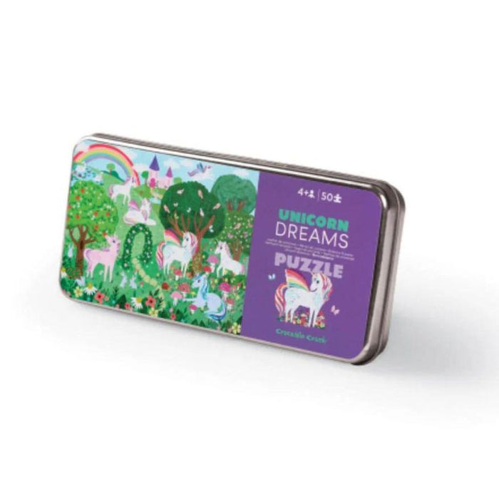 Unicorn Dreams Puzzle in Tin Box