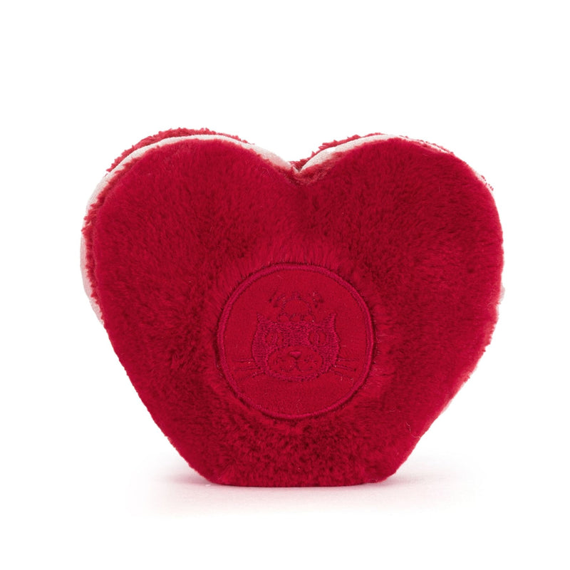 Amuseables Arlette Heart Macaron - Red