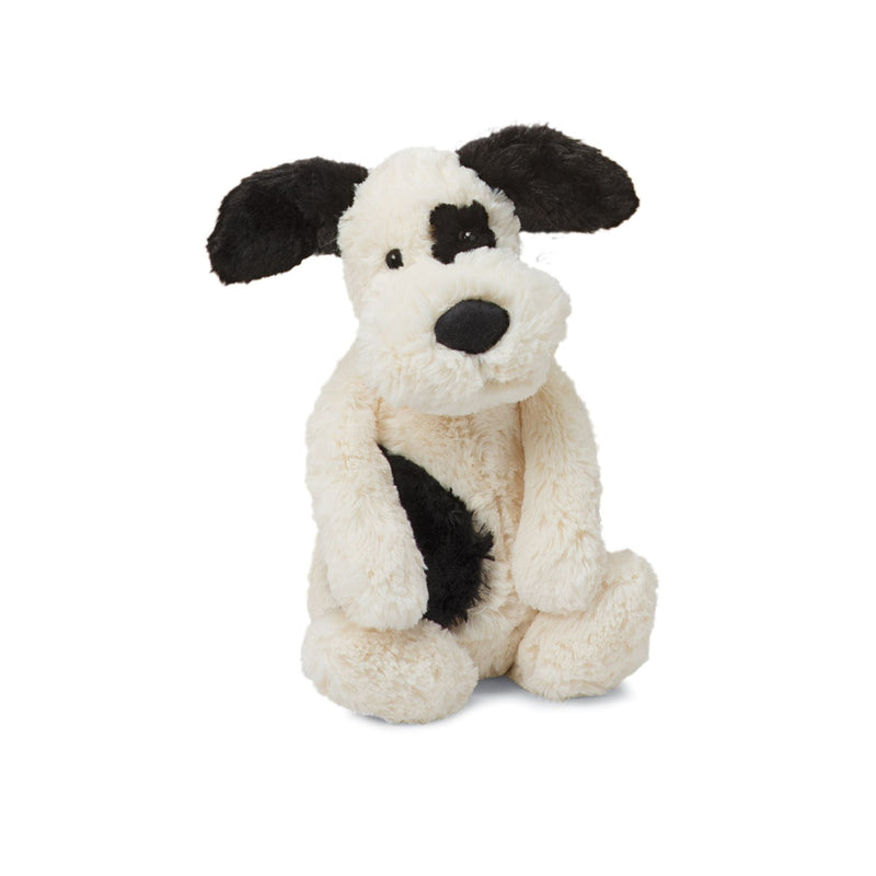 Bashful Black + Cream Puppy