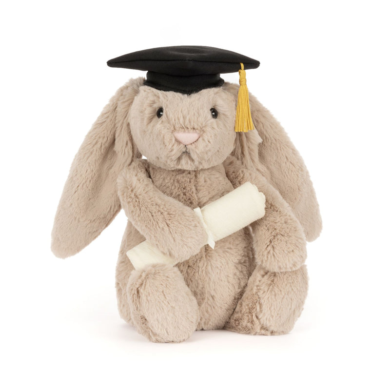 Bashful Bunny with Graduation Outfit