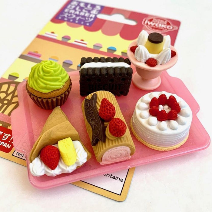 Puzzle Erasers, Sweets Set