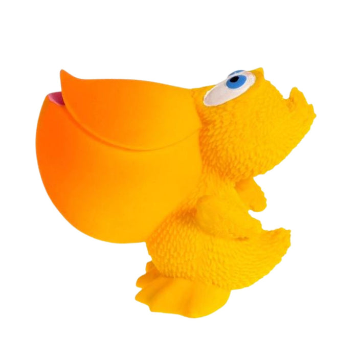 Natural Rubber Toy - Sami The Pelican with Squeaker