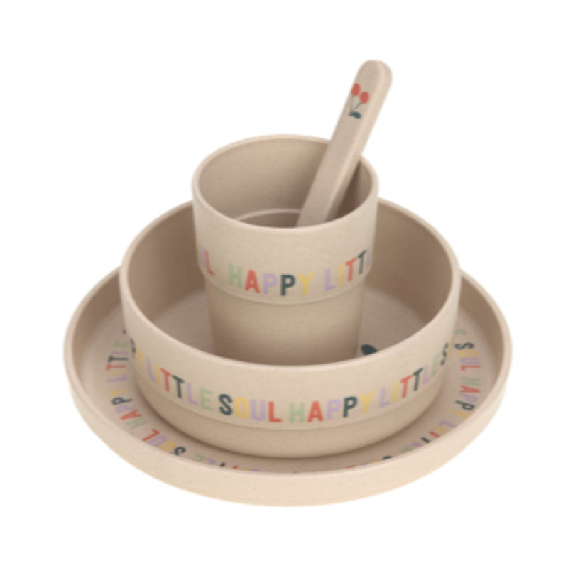 Children Dish Set - Happy Fruits, Cherry