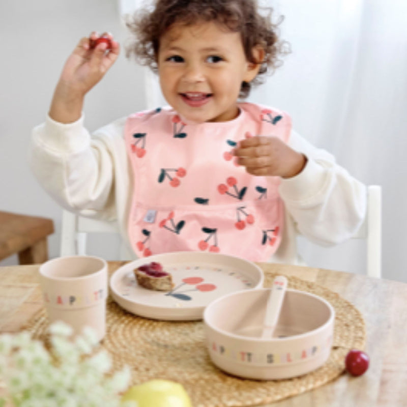 Children Dish Set - Happy Fruits, Cherry