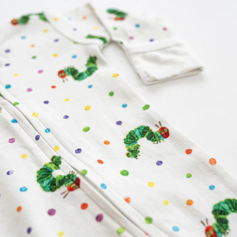 Eric Carle Organic Zipper Footie