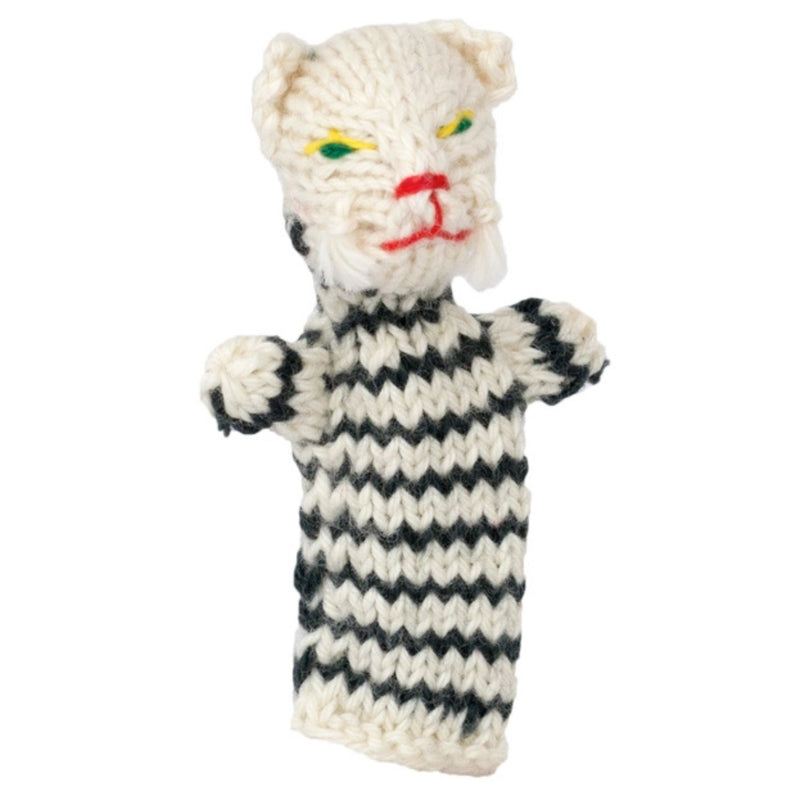 Organic Cotton Finger Puppet - Cat