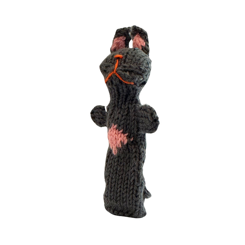 Organic Cotton Finger Puppet - Rabbit