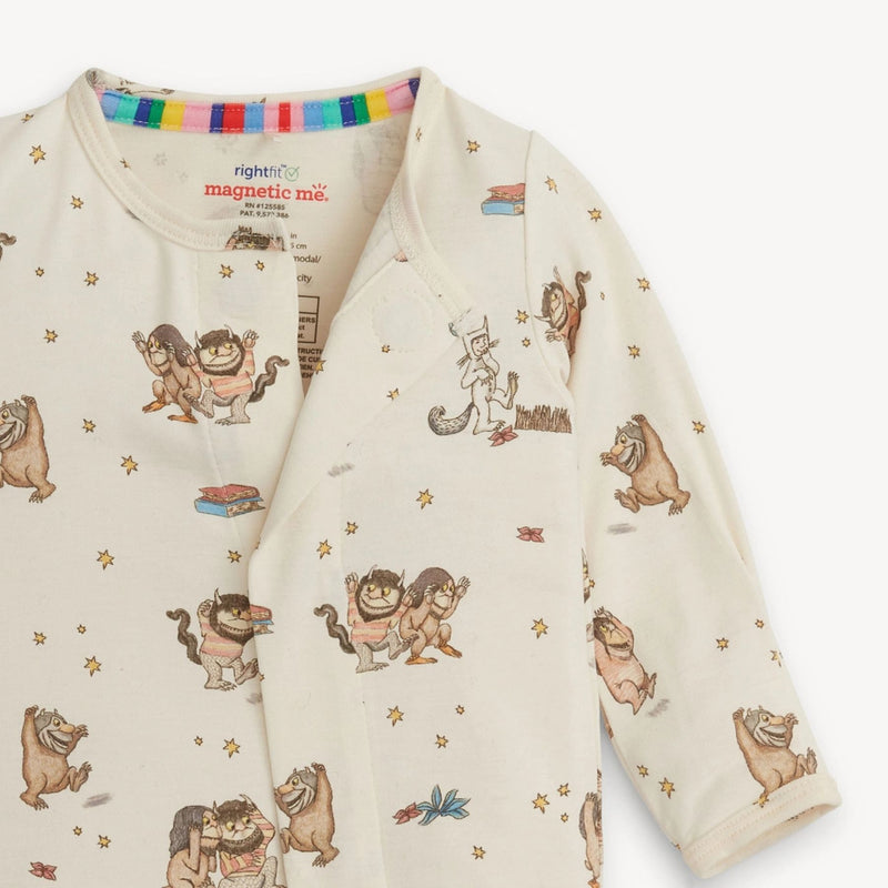Magnetic RightFit™ Footie - Where The Wild Things Are