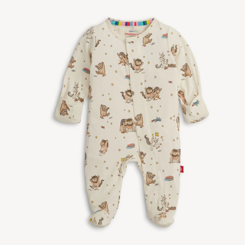 Magnetic RightFit™ Footie - Where The Wild Things Are